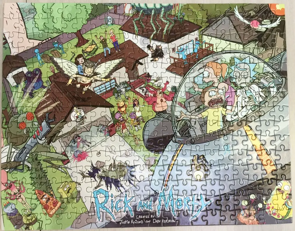 Rick and Morty Puzzle LC Exclusive product photo