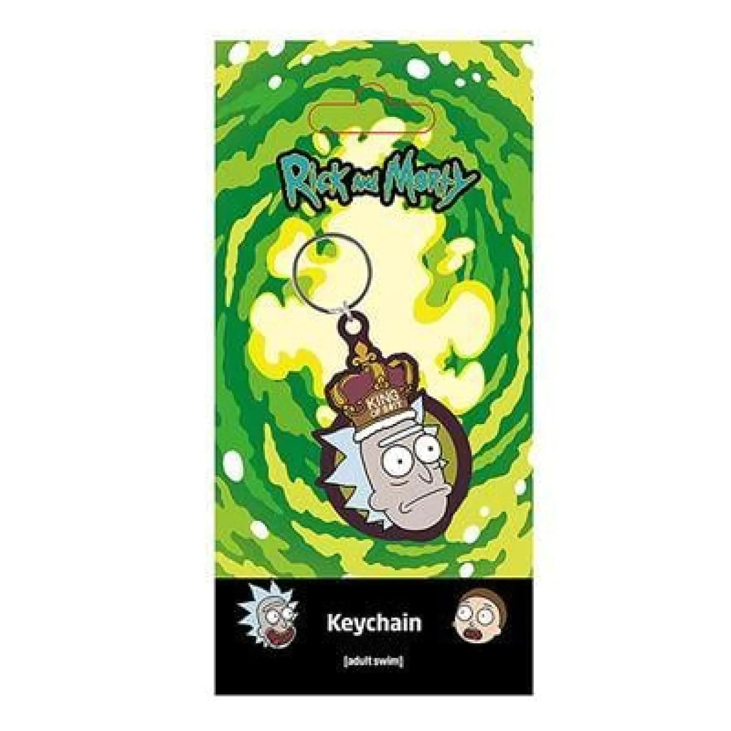 Rick and Morty PVC Keychain King of S**t product photo