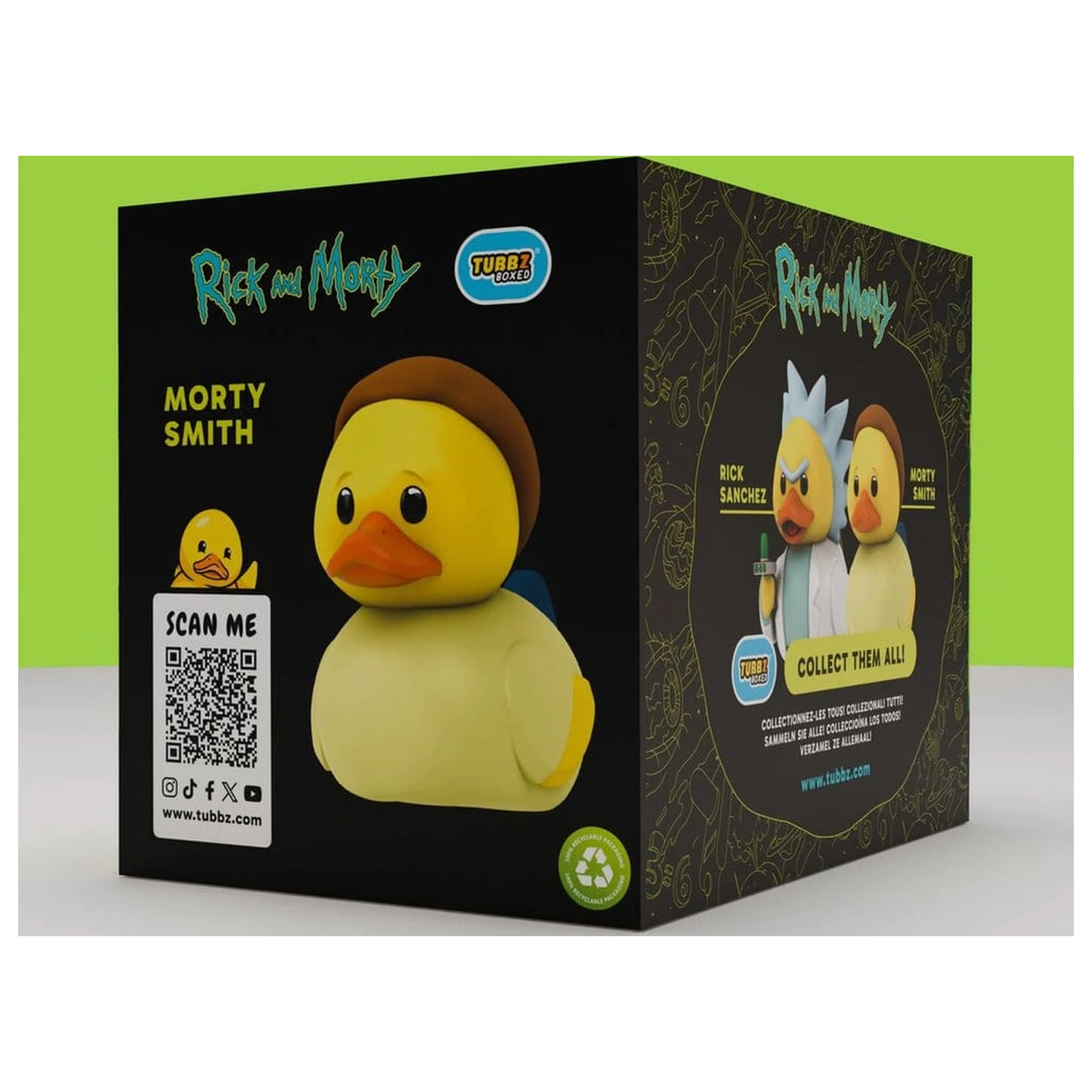 Rick and Morty Tubbz PVC Figure Morty Boxed Edition 10 cm  product photo