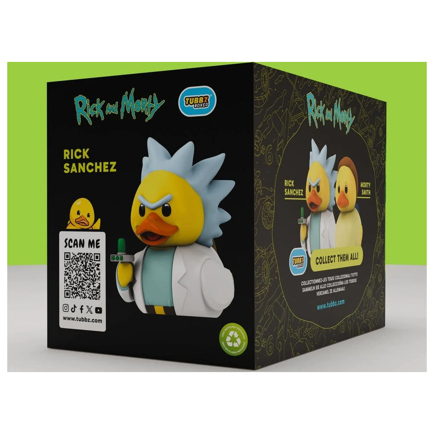 Rick and Morty Tubbz PVC Figure Rick Boxed Edition 10 cm  product photo