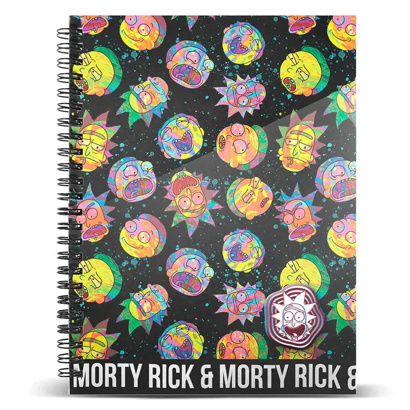 Rick and Morty A5 notebook product photo
