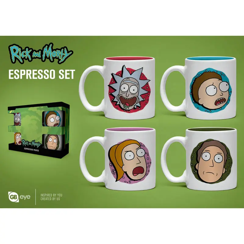 Rick and Morty espresso cup set product photo