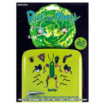 Rick and Morty Fridge Magnets Weaponize The Pickle product photo