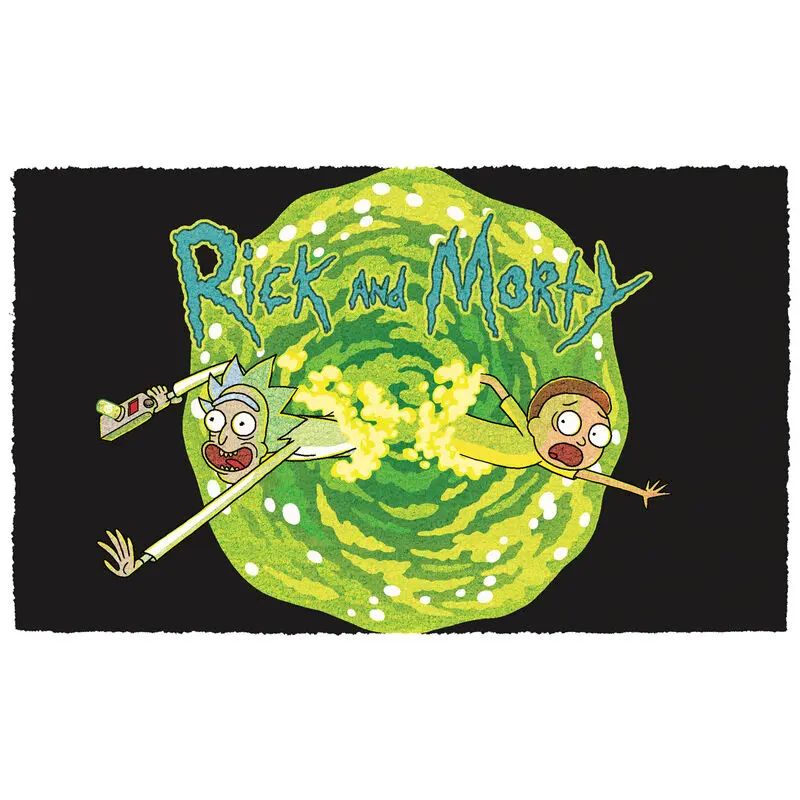 Rick and Morty Logo doormat product photo