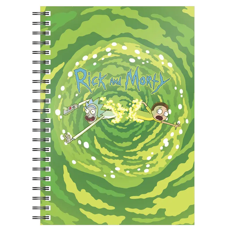 Rick &amp; Morty Notebook Logo Portal product photo