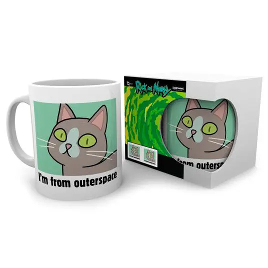Rick and Morty Outerspace mug product photo