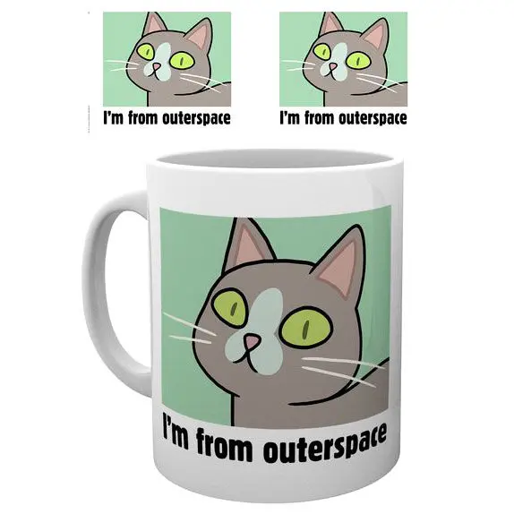 Rick and Morty Outerspace mug product photo