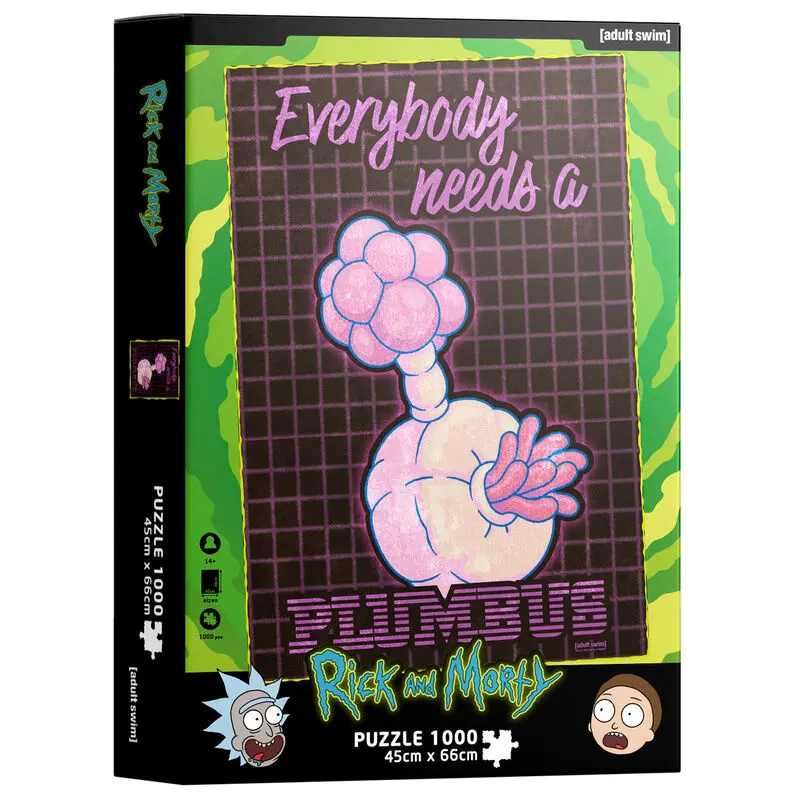 DC Comics Jigsaw Puzzle Plumbus (1000 pieces) product photo