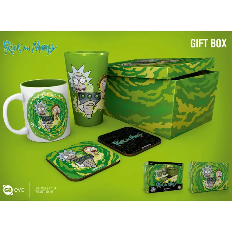 Rick and Morty Portal gift box product photo
