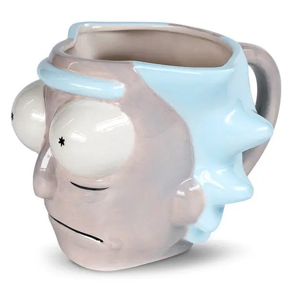 Rick and Morty 3D Shaped Mug Rick Head product photo