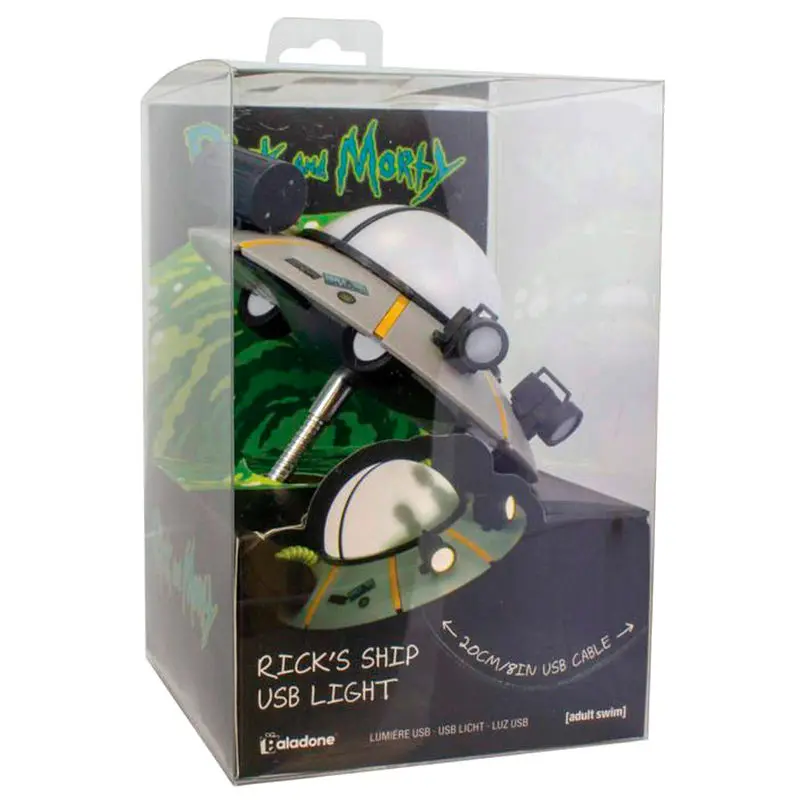 Rick & Morty Ricks Ship USB lamp product photo