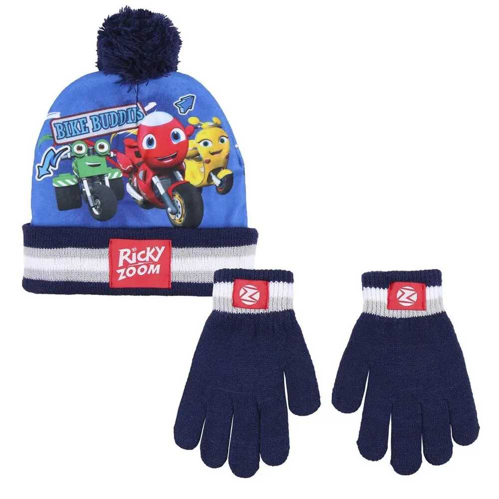 Ricky Zoom set hat gloves product photo