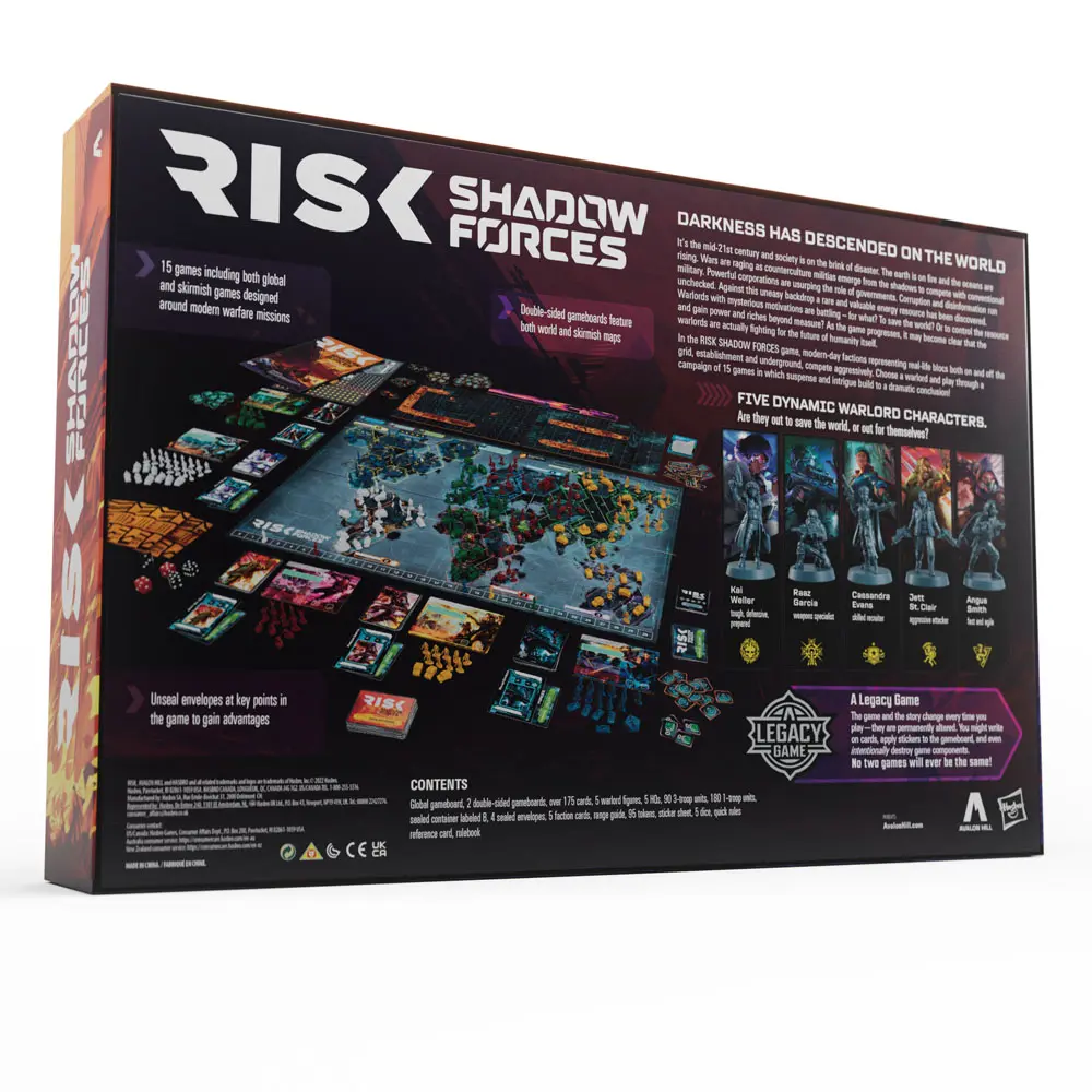 Risk Board Game Shadow Forces *English Version* product photo