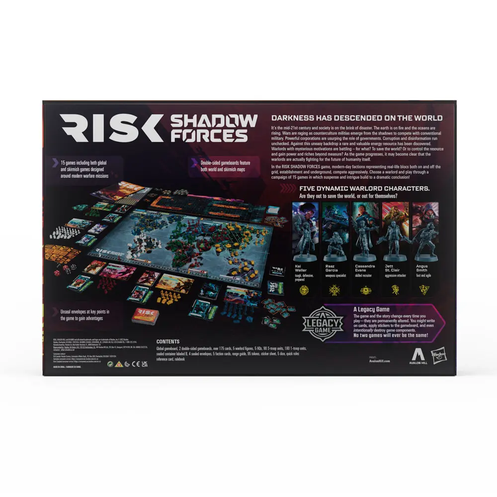 Risk Board Game Shadow Forces *English Version* product photo