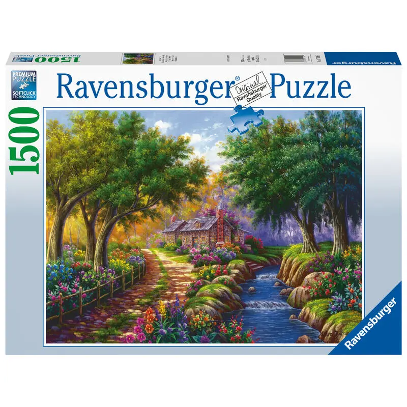 River cabin puzzle 1500pcs product photo