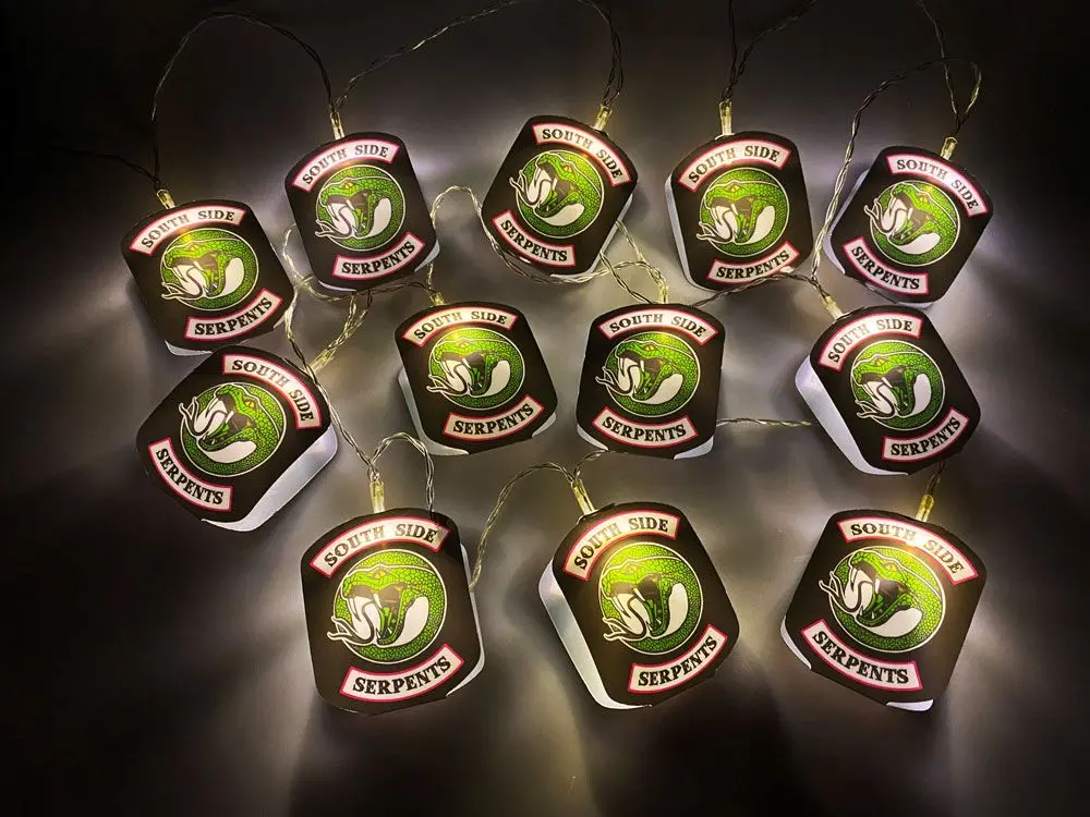 Riverdale 2D String Lights South Side Serpents product photo