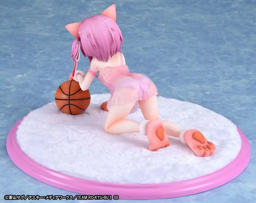 Ro-Kyu-Bu: Fast Break! PVC Statue 1/7 Tomoka Minato Kemomimi Lingerie Ver. 18 cm termékfotó