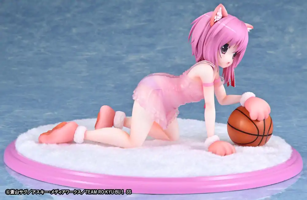 Ro-Kyu-Bu: Fast Break! PVC Statue 1/7 Tomoka Minato Kemomimi Lingerie Ver. 18 cm termékfotó