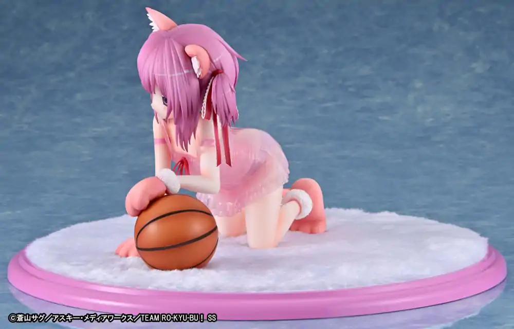 Ro-Kyu-Bu: Fast Break! PVC Statue 1/7 Tomoka Minato Kemomimi Lingerie Ver. 18 cm product photo