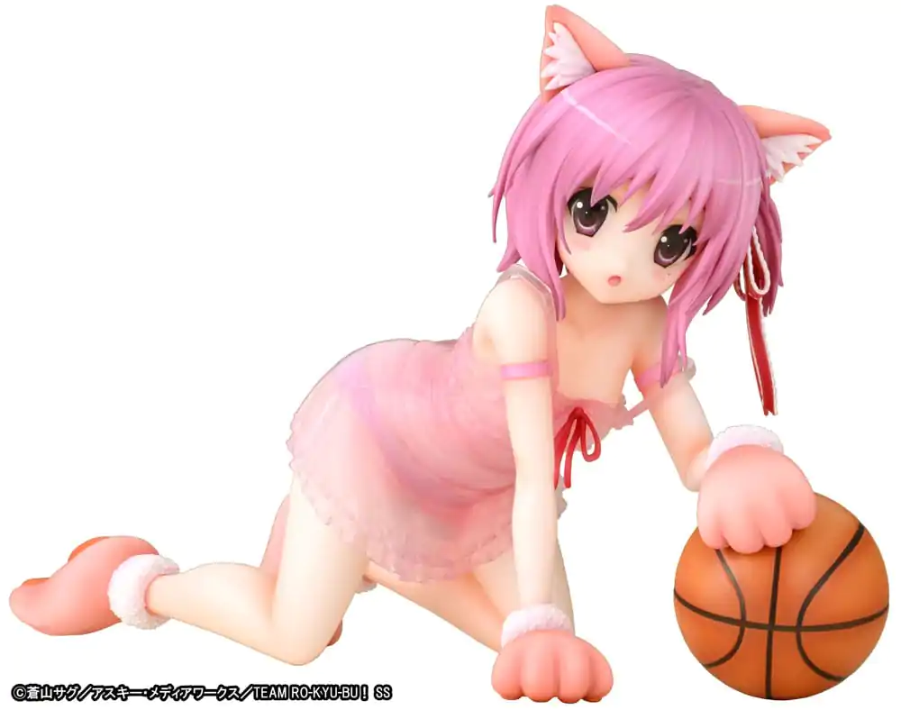 Ro-Kyu-Bu: Fast Break! PVC Statue 1/7 Tomoka Minato Kemomimi Lingerie Ver. 18 cm termékfotó