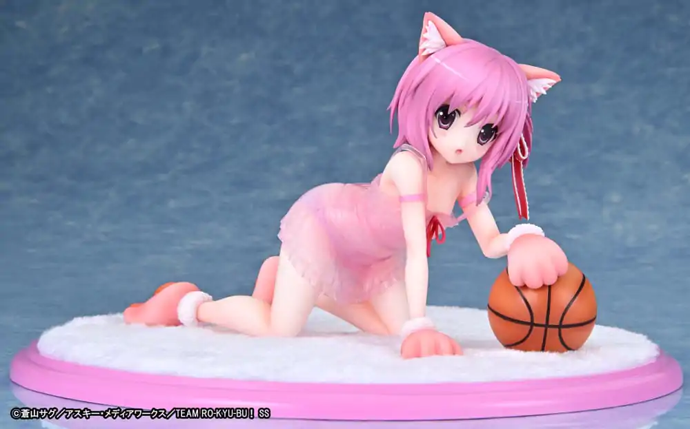 Ro-Kyu-Bu: Fast Break! PVC Statue 1/7 Tomoka Minato Kemomimi Lingerie Ver. 18 cm product photo