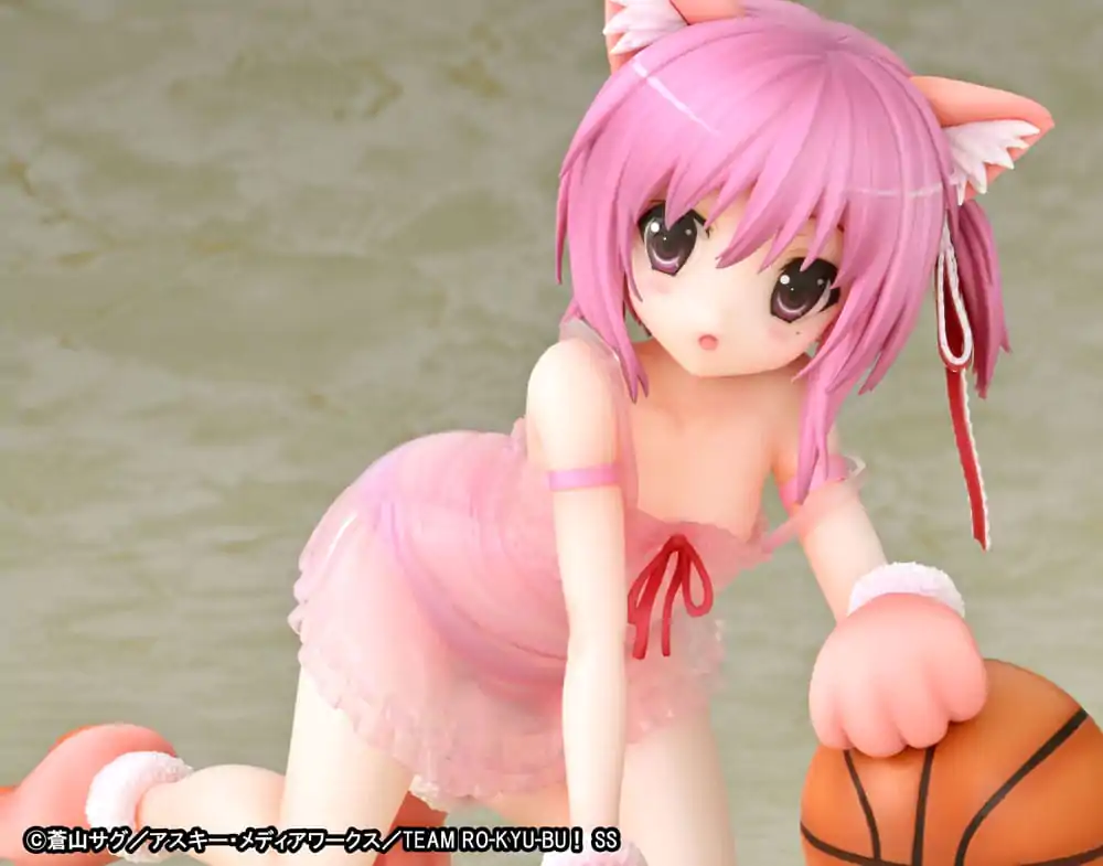 Ro-Kyu-Bu: Fast Break! PVC Statue 1/7 Tomoka Minato Kemomimi Lingerie Ver. 18 cm termékfotó