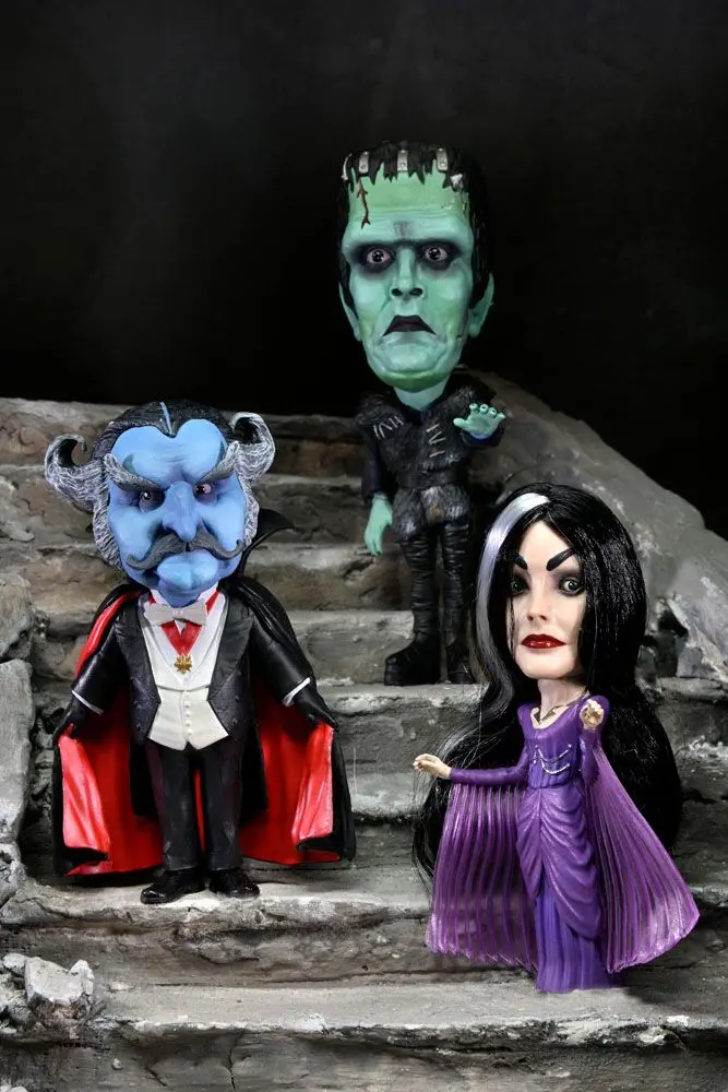 Rob Zombie's Munsters Action Figure 12 cm Retro Big Head 3-Pack product photo