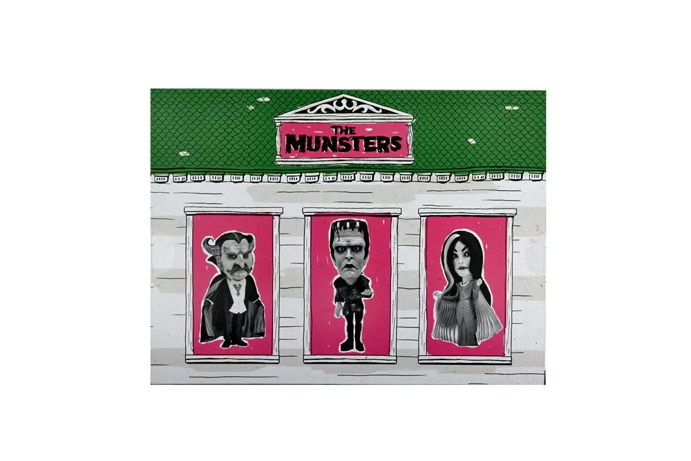 Rob Zombie's Munsters Action Figure 12 cm Retro Big Head 3-Pack product photo