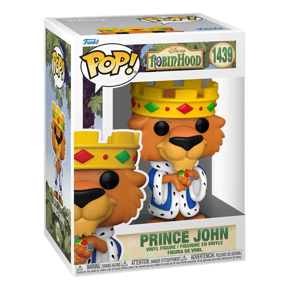 Robin Hood POP! Disney Vinyl Figure Prince John 9 cm termékfotó