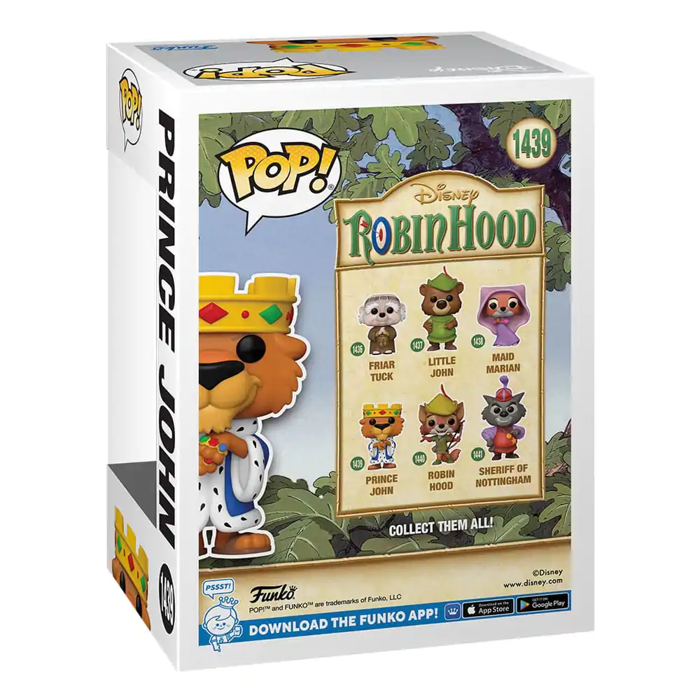 Robin Hood POP! Disney Vinyl Figure Prince John 9 cm termékfotó