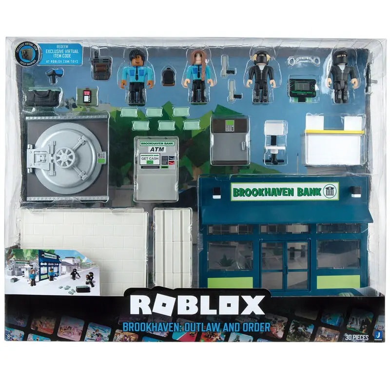 Roblox Action Figures Deluxe Playset Brookhaven: Outlaw and Order product photo
