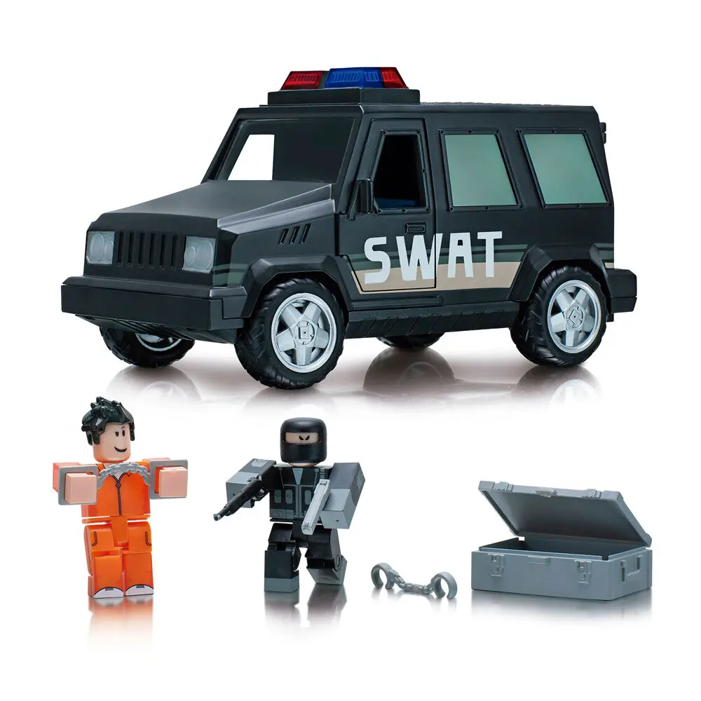 Roblox Jailbreak Swat Unit Vehicle + figure set product photo