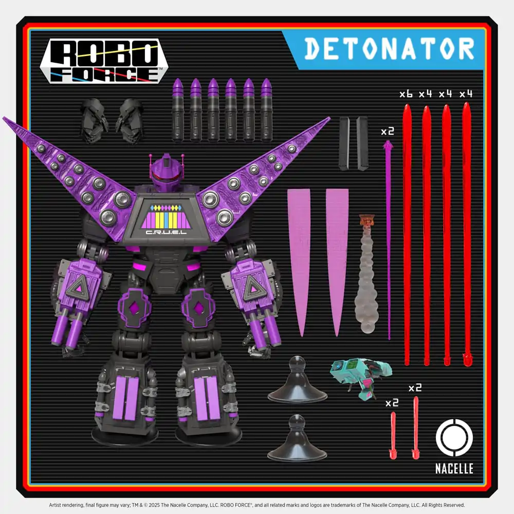 Robo Force Action Figure Wave 2 Detonator 24 cm product photo