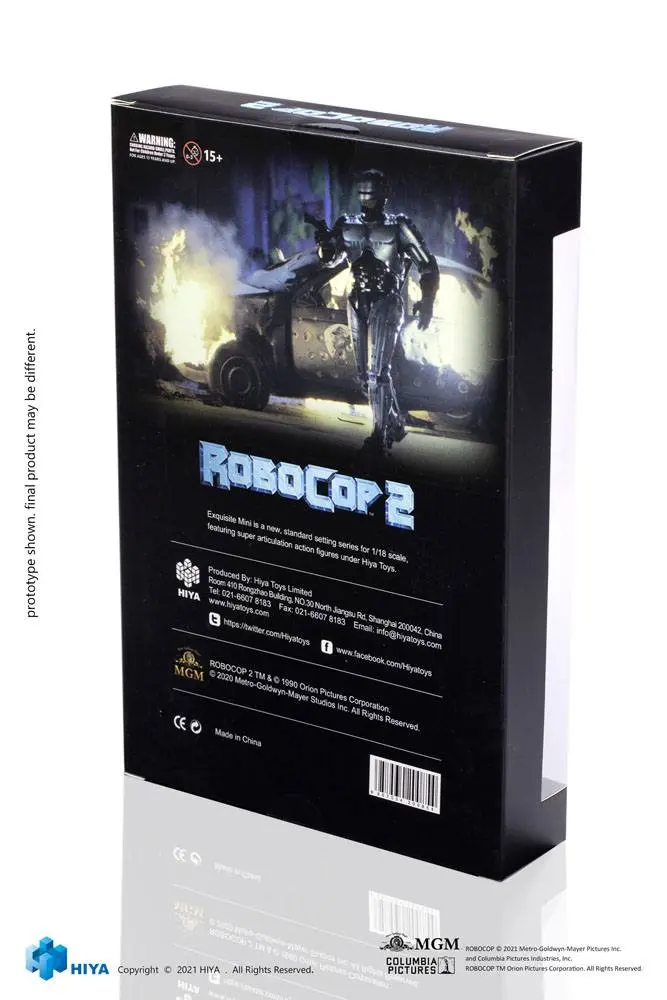 Robocop 2 Exquisite Mini Action Figure 1/18 Robocop 10 cm product photo