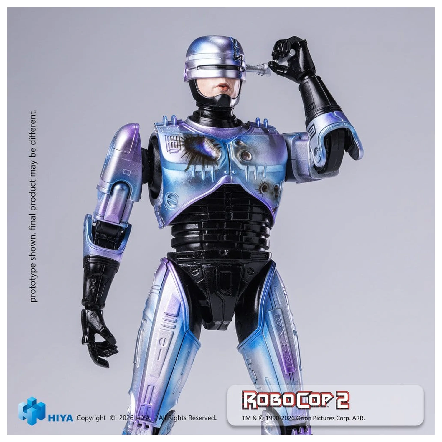 Robocop 2 Exquisite Super Action figure 1/12 Robocop 17 cm product photo