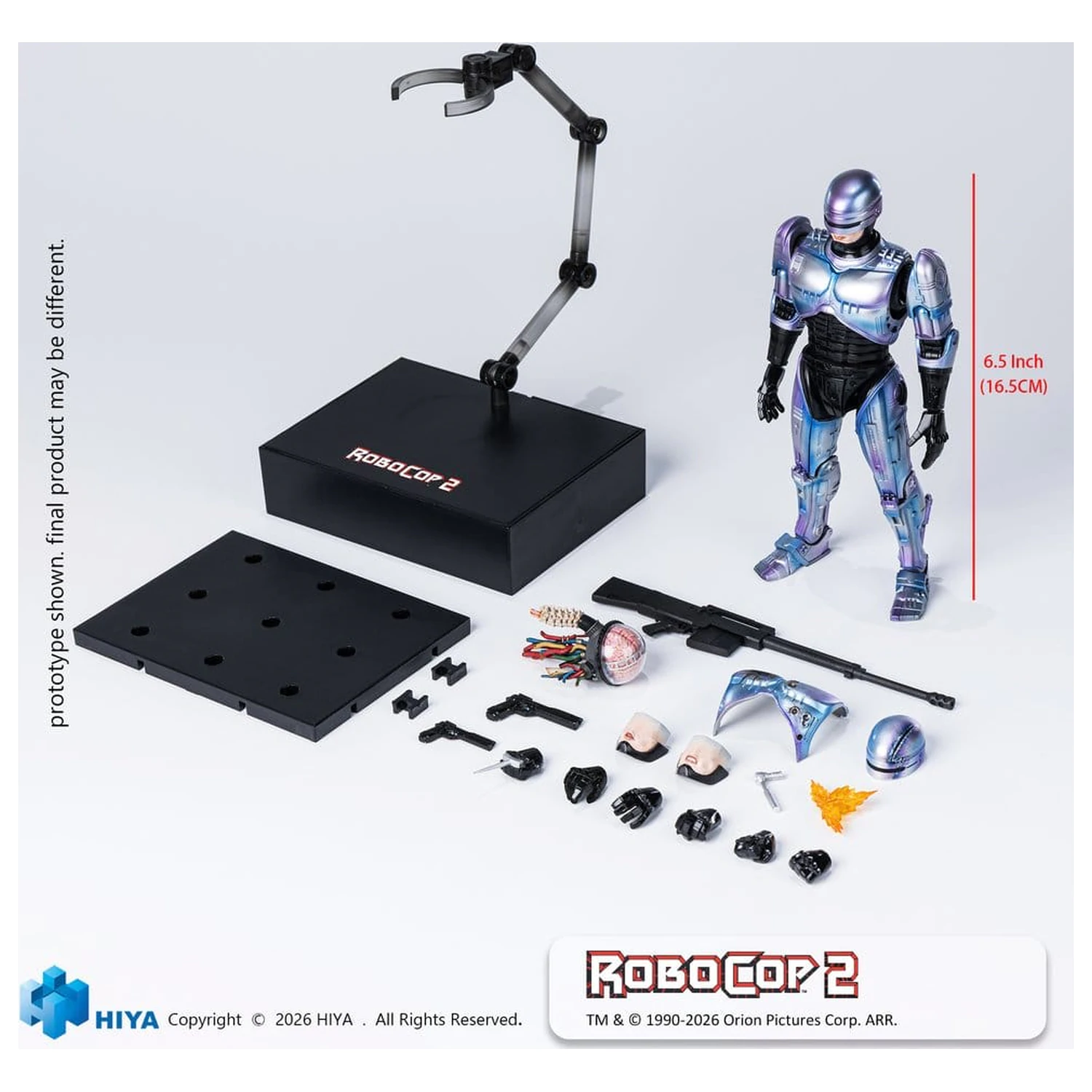 Robocop 2 Exquisite Super Action figure 1/12 Robocop 17 cm product photo