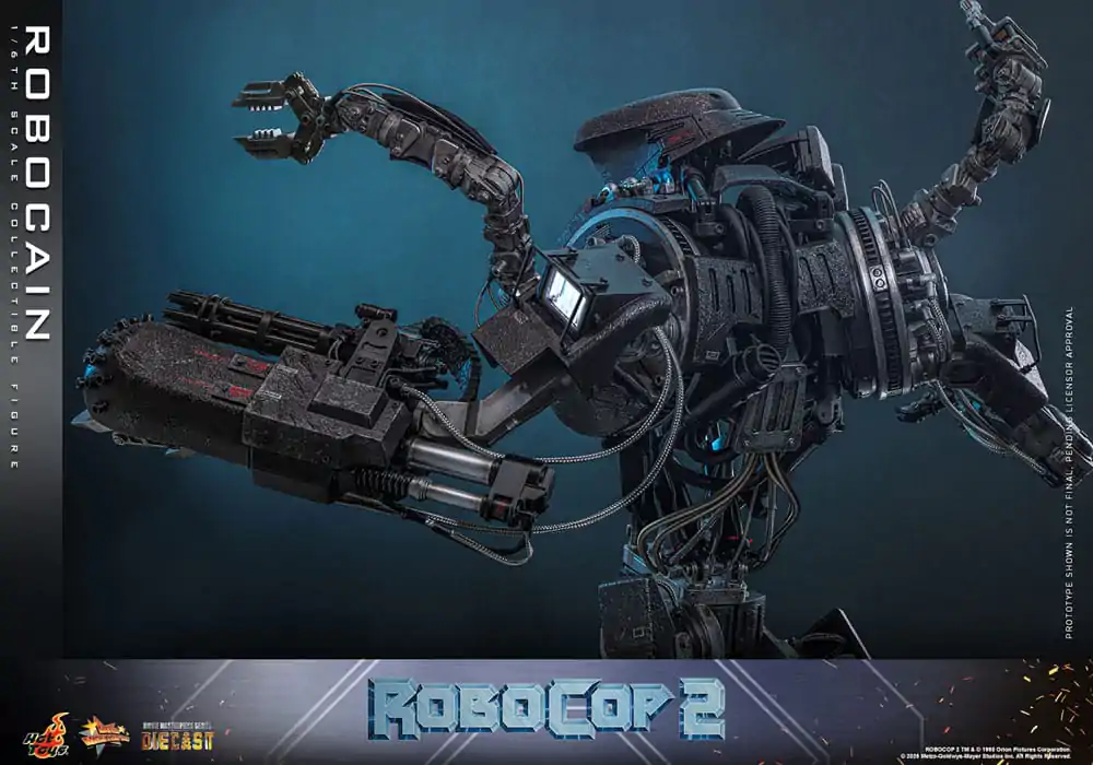 RoboCop 2 Movie Masterpiece Diecast Action Figure 1/6 RoboCain 40 cm product photo
