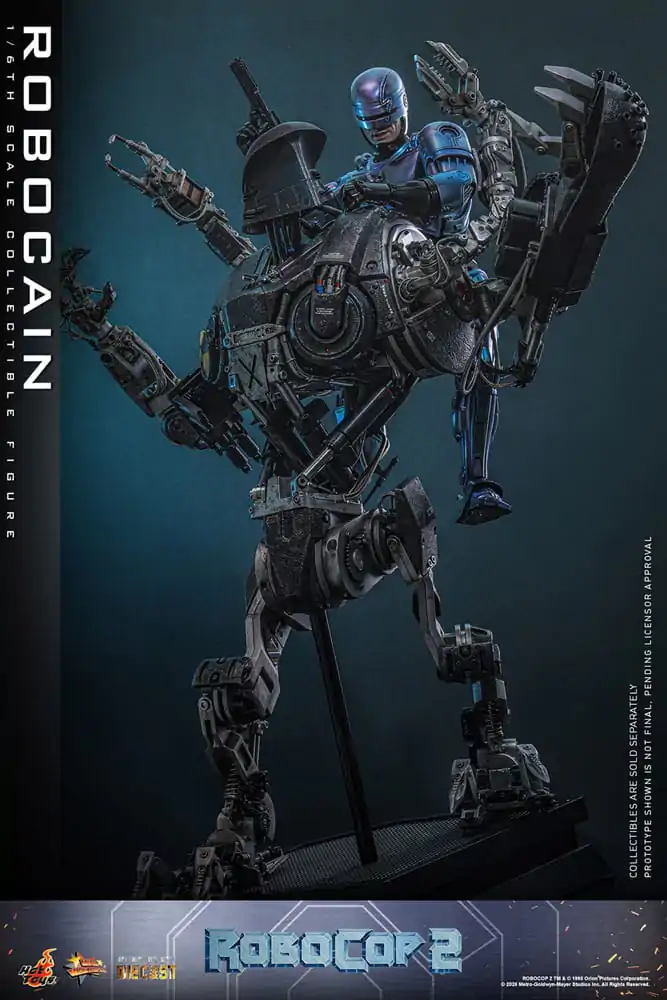 RoboCop 2 Movie Masterpiece Diecast Action Figure 1/6 RoboCain 40 cm product photo