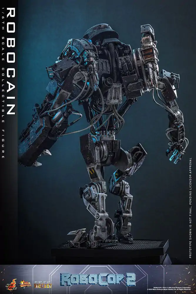 RoboCop 2 Movie Masterpiece Diecast Action Figure 1/6 RoboCain 40 cm product photo