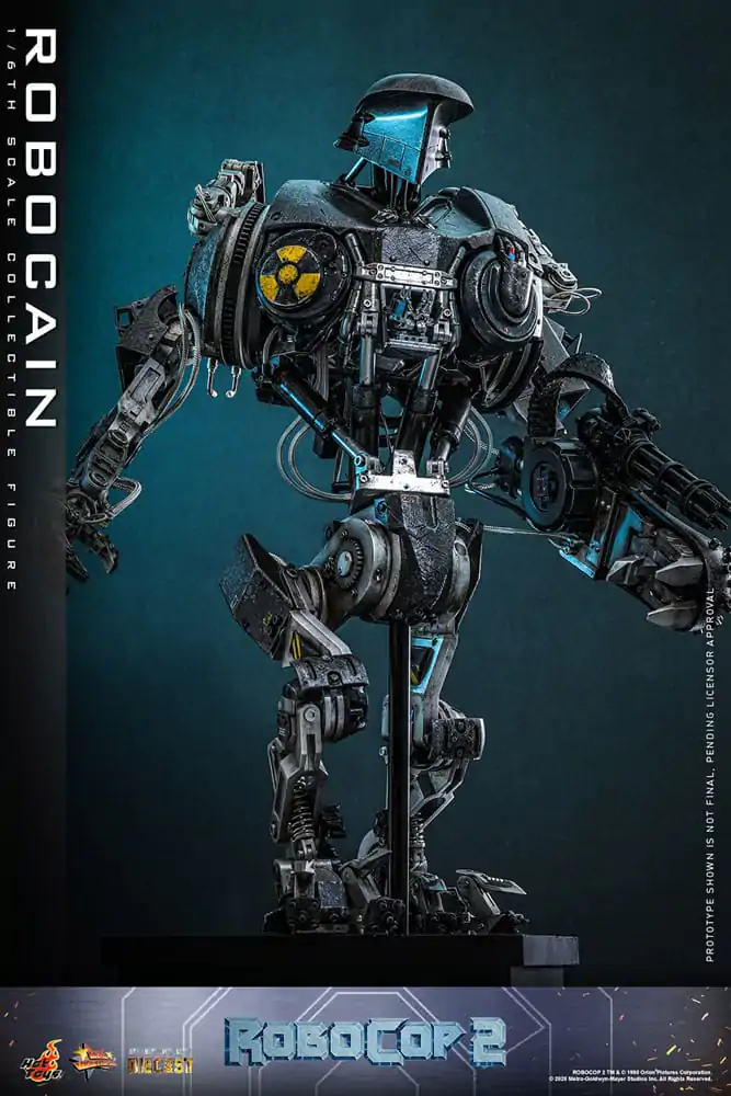 RoboCop 2 Movie Masterpiece Diecast Action Figure 1/6 RoboCain 40 cm product photo