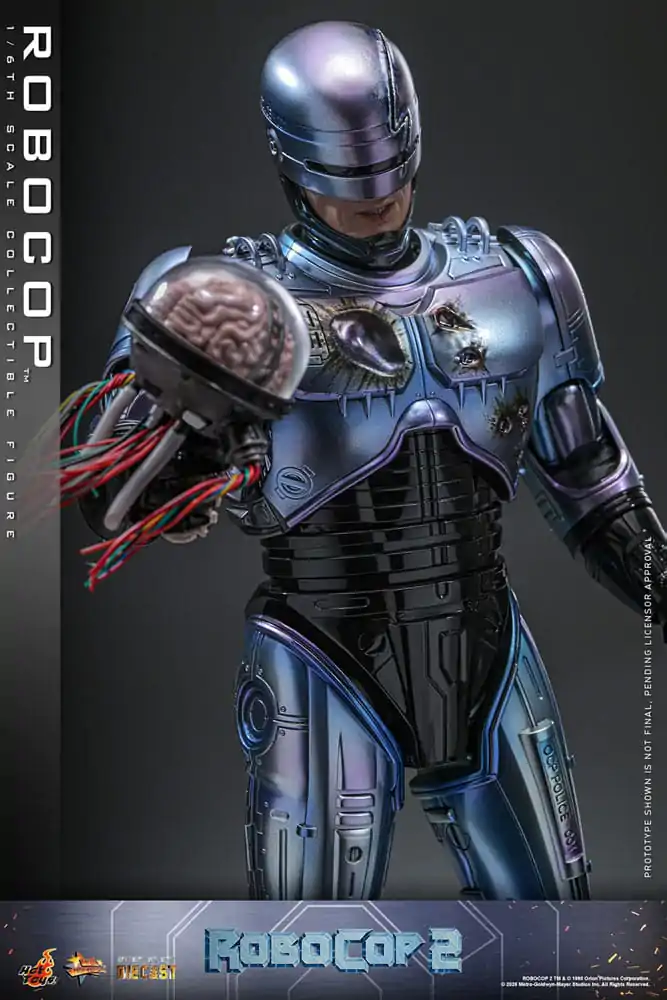 RoboCop 2 Movie Masterpiece Diecast Action Figure 1/6 RoboCop 30 cm product photo