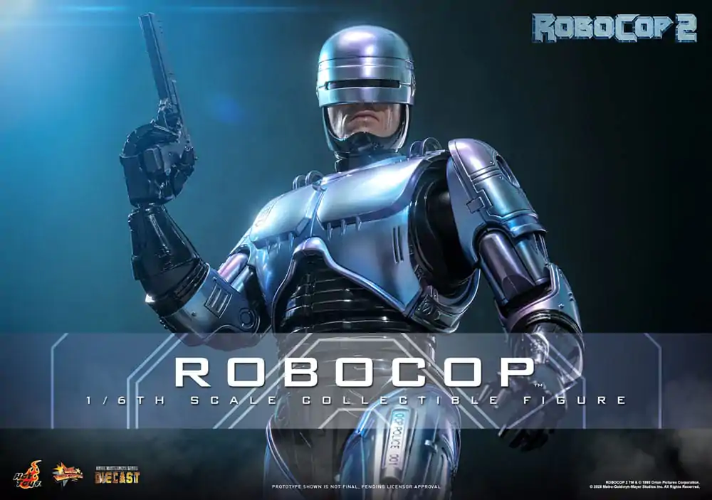 RoboCop 2 Movie Masterpiece Diecast Action Figure 1/6 RoboCop 30 cm product photo