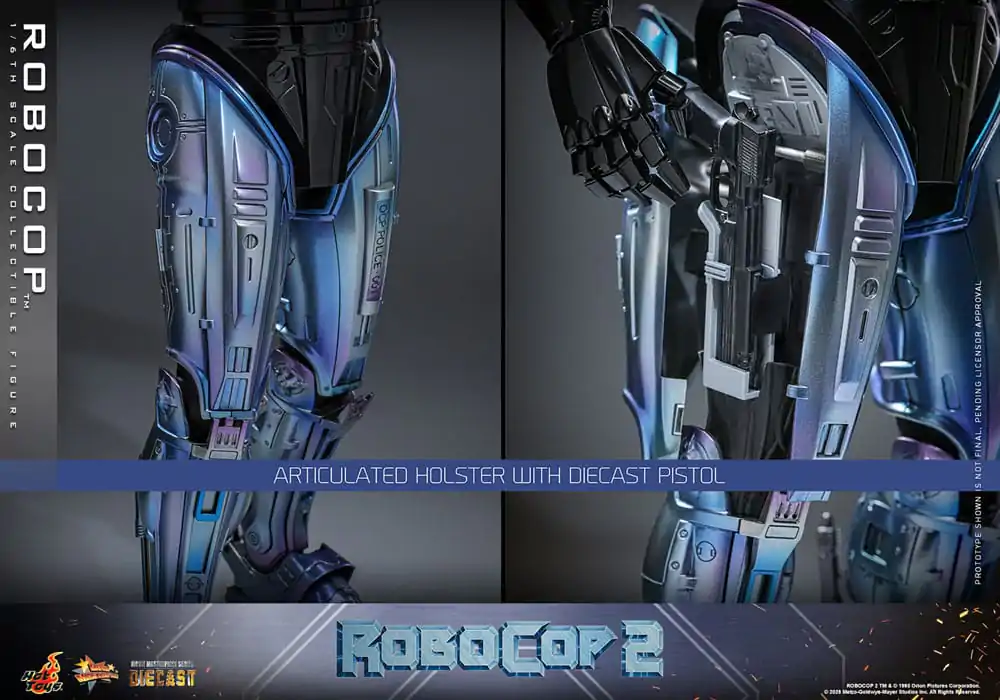 RoboCop 2 Movie Masterpiece Diecast Action Figure 1/6 RoboCop 30 cm product photo