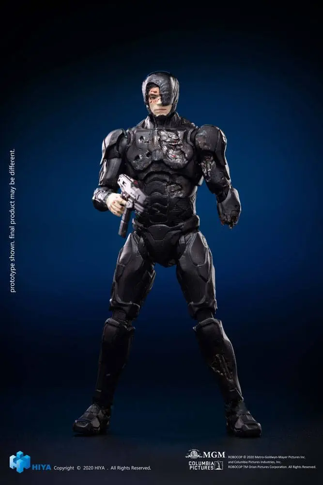 Robocop 2014 Exquisite Mini Action Figure 1/18 Robocop Battle Damage 10 cm termékfotó