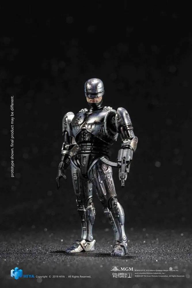 Robocop 3 Action Figure 1/18 Battle Damage Robocop 10 cm product photo