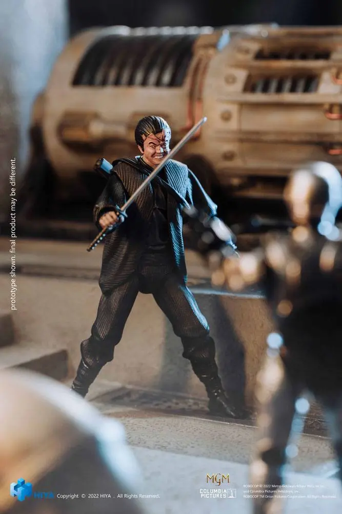 Robocop 3 Action Figures 1/18 Robocop VS Otomo 10 cm product photo