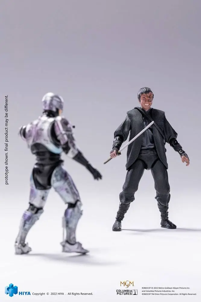 Robocop 3 Action Figures 1/18 Robocop VS Otomo 10 cm product photo