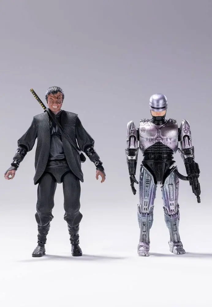 Robocop 3 Action Figures 1/18 Robocop VS Otomo 10 cm product photo