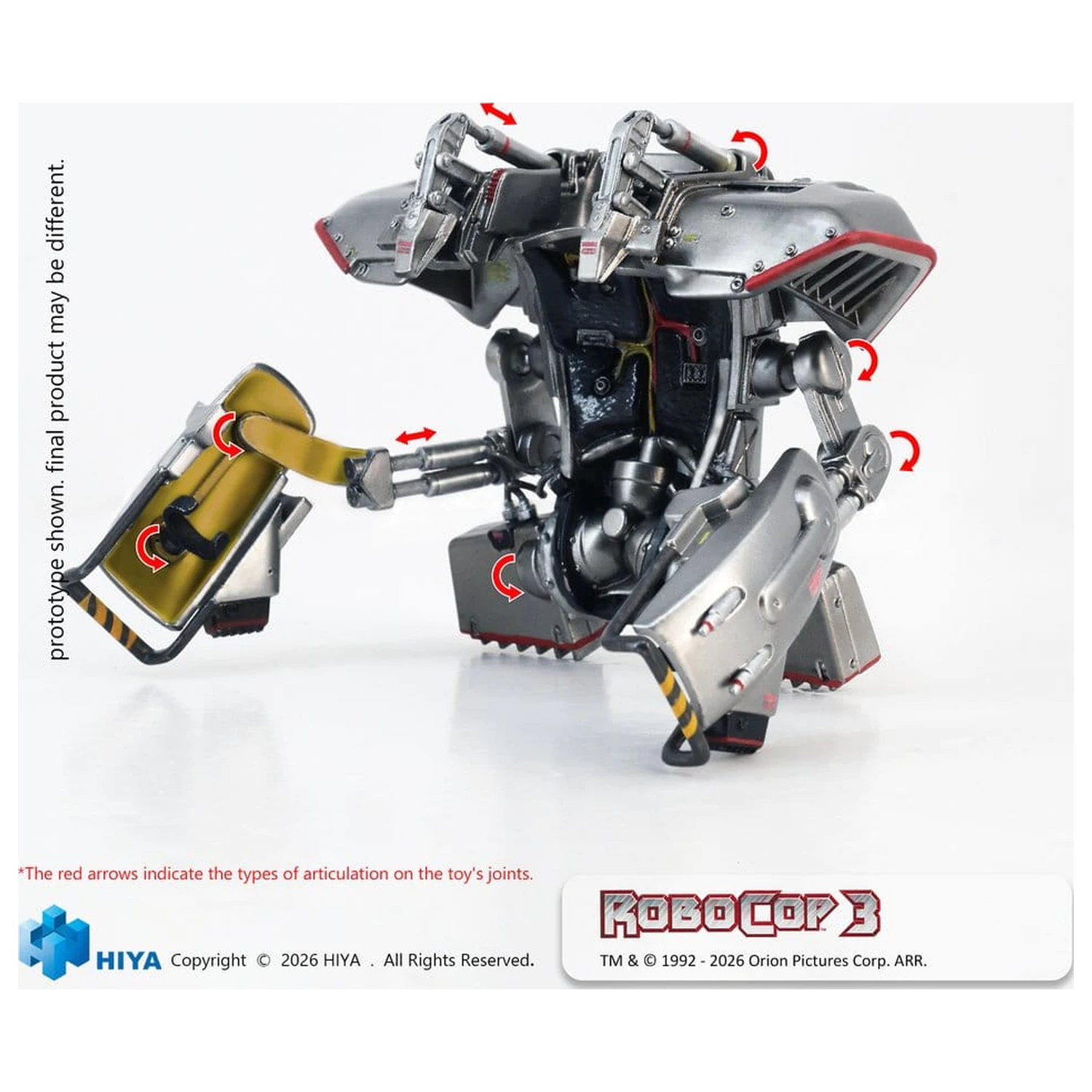 RoboCop 3 Exquisite Super Series Action Figure 1/12 RoboCop 17 cm product photo