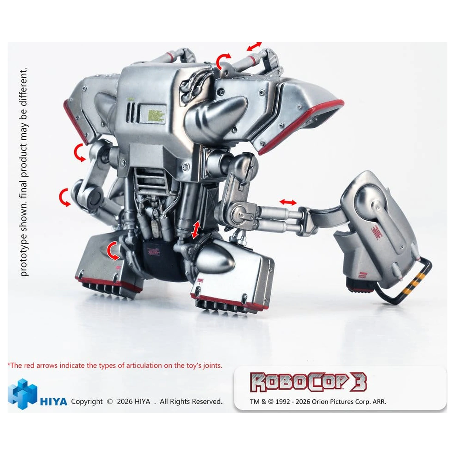 RoboCop 3 Exquisite Super Series Action Figure 1/12 RoboCop 17 cm product photo